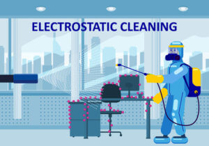 electrostatic sanitization and disinfection
